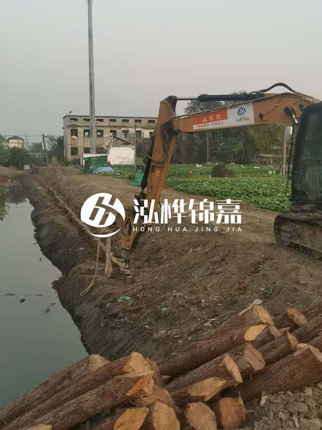 婁底松木樁源頭廠家-河道治理中為什么要打木樁？