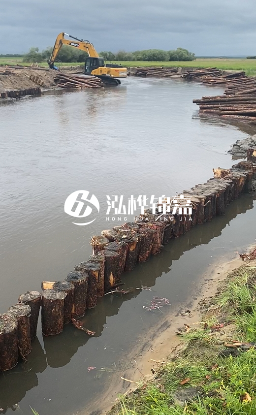 4米松木樁能用于圍堰工程嗎?4 米松木樁打樁深度要多少?