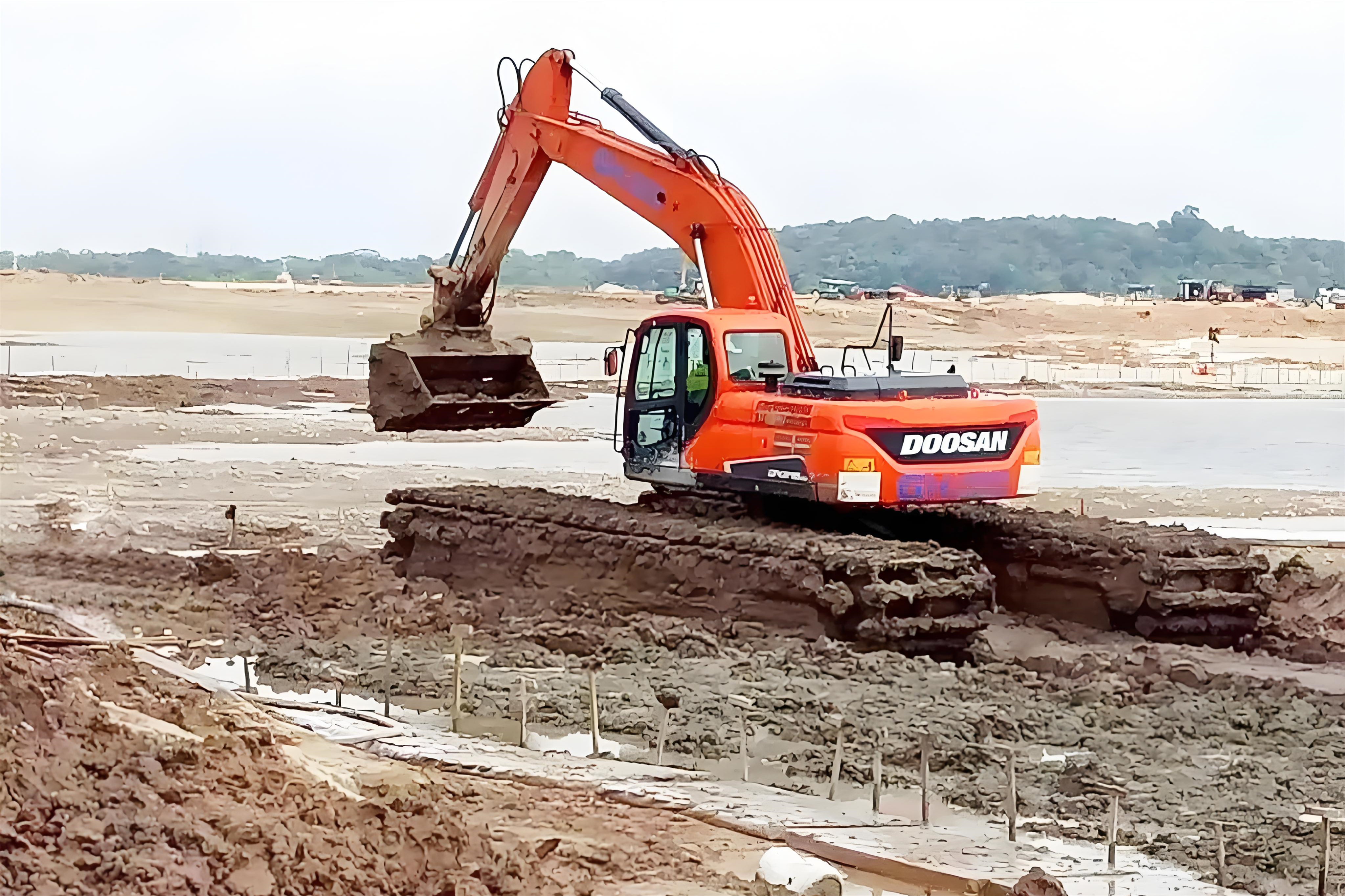 浙江臺州挖機(jī)清淤施工隊 - 挖機(jī)清淤時如何判斷淤泥承載力?