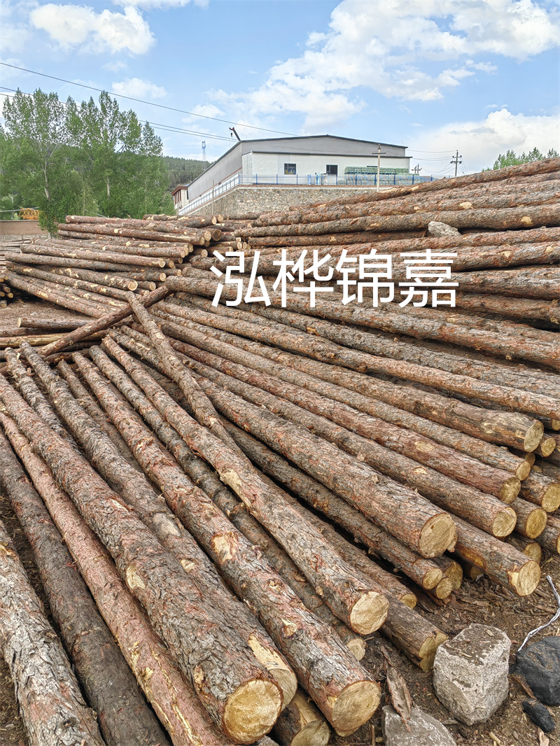 松木樁防腐施工圖片-保護環境,延長使用壽命